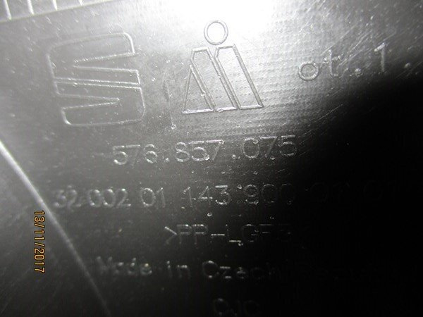 фото №6, Панель консоль подушка безопасности seat 575 576 ateca