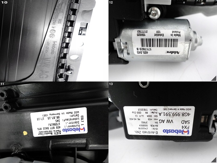 фото №11, Audi a6 c7 4g5 14-18 рестайлінг лімузин sedan люк двигун ролета вебасто