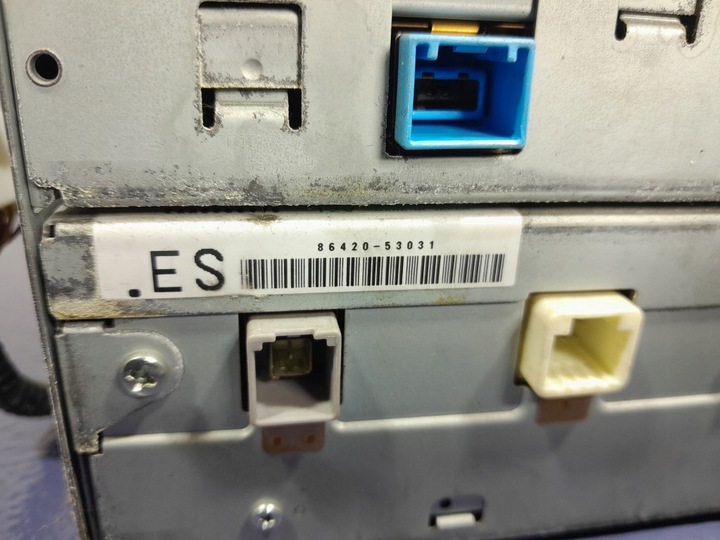 фото №11, Lexus is ii xe20 радио навигация переключатель кондиционера 86111-53050