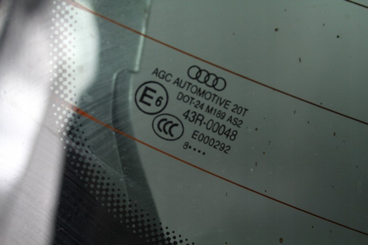 фото №6, Крышка багажника стекло audi q5 8r lx7w 08-