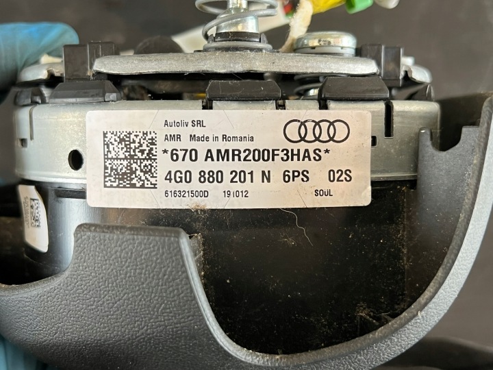 фото №8, Подушка безопасности подушка водителя audi a6 c7 4g 4g0880201n