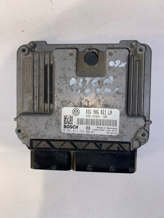 фото №1, Компьютер altea 1.9 tdi 09r 03g906021ln