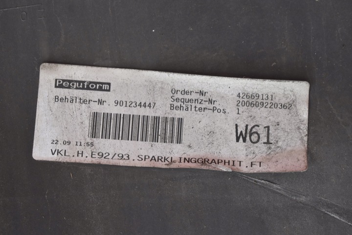 фото №16, Бампер зад задній a22/7 pdc bmw e92 купе 06-10