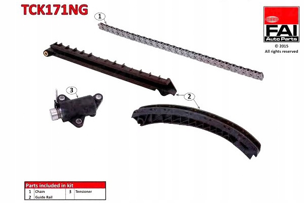 фото №2, Набір ланцюга розподільний вал fai 30381 210178 991