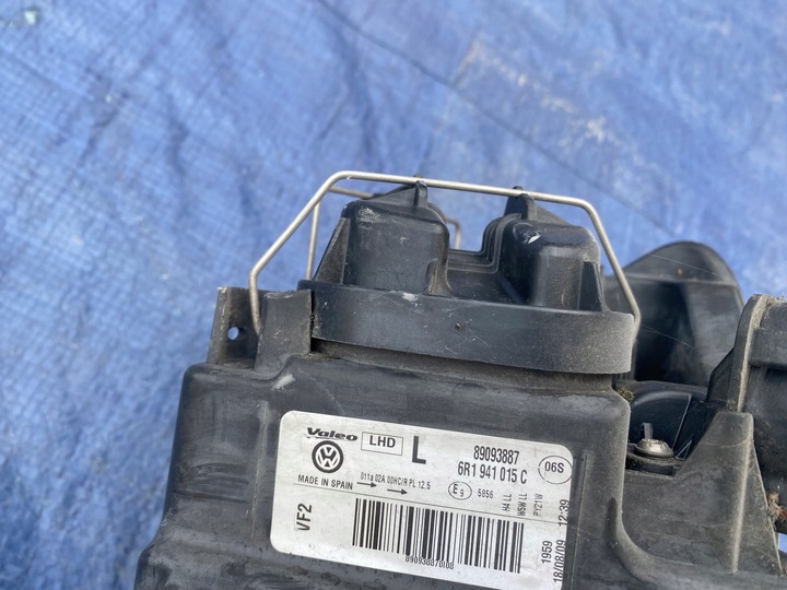 фото №6, Volkswagen vw polo 6r 09- лампа права ліва перед передня звичайна ідеальний стан