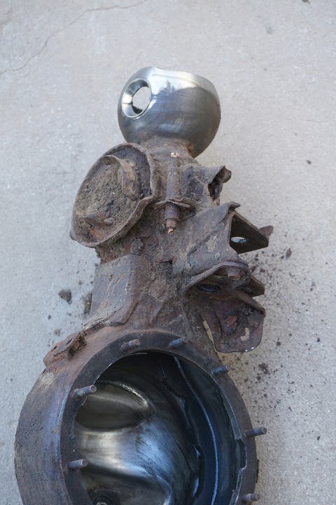 фото №14, Land cruiser 70 lj70 чохол корпус міст перед 2,4 td 89r