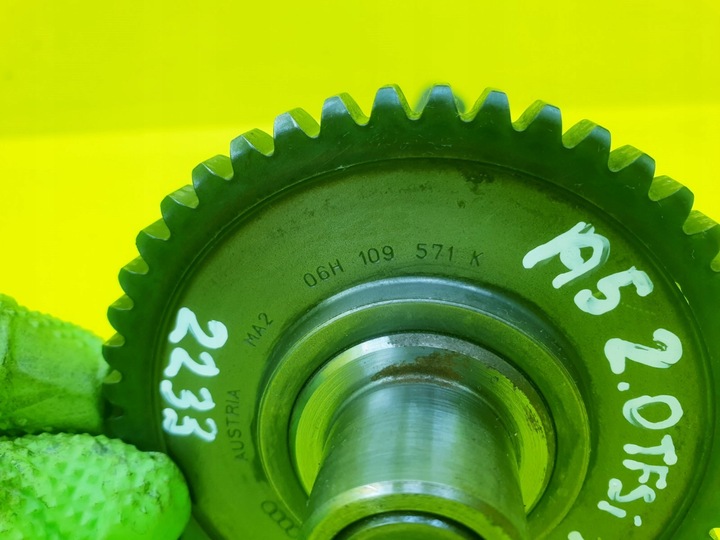 фото №7, Вал распределительный вал выпускной a4 b8 a3 8p a6 c7 golf vi 1.8 2.0 tfsi 06h109571k