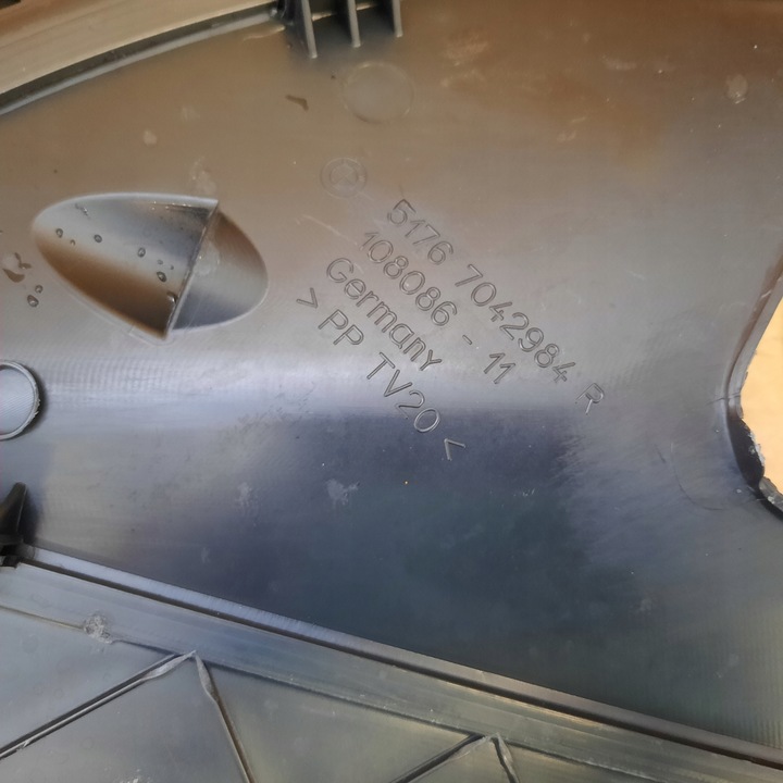 фото №13, Bmw f07 захист маскувальна накладка крила праві перед 7042984