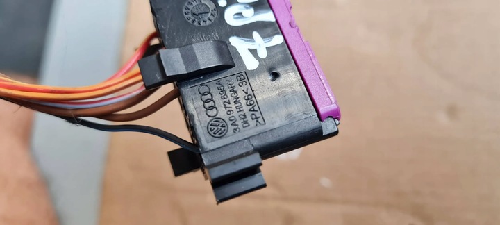 фото №6, A6 c7 4g рестайлінг штекер гніздо obd 3a0972695a a4 b8 a5 q5 audi vw