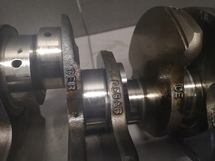 фото №6, Wał коленчатый вкладыши gł a6 c6 3.0 tdi bmk 059101ab