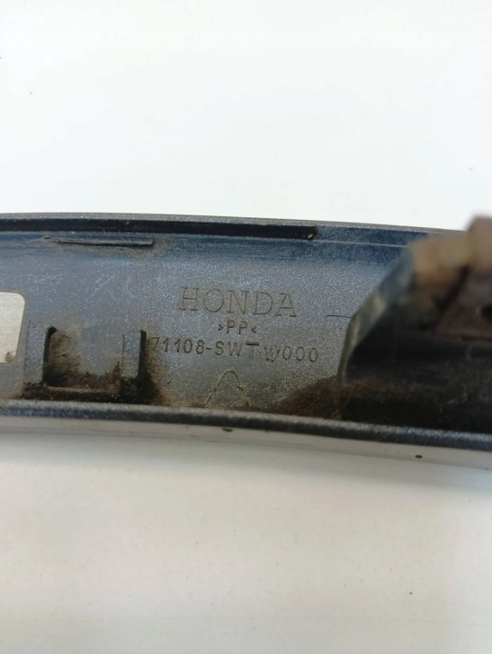 фото №6, Honda cr-v iii рестайлинг 09-12 бампер перед переднее 71103swtw000 код nh737m