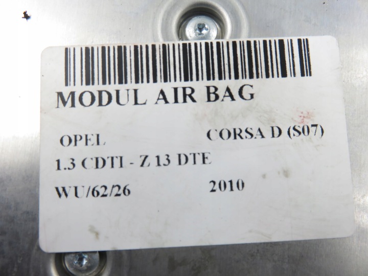 фото №7, Модуль подушка  opel corsa d s07 13283820