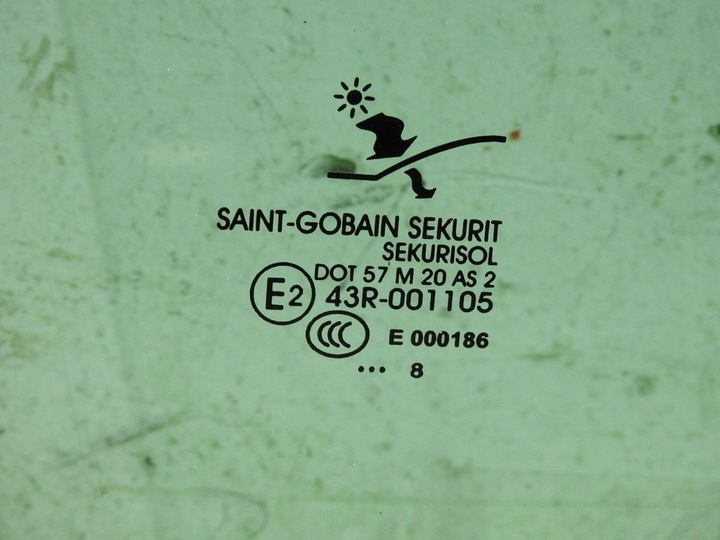 фото №8, Скло двері правий зад saab 9-3 ii рестайлінг універсал