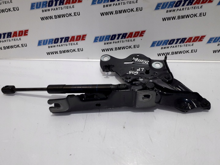 фото №5, Bmw g05 g06 g07 g09 f95 f96 комплект петля капота + телескоп карбон-чорний