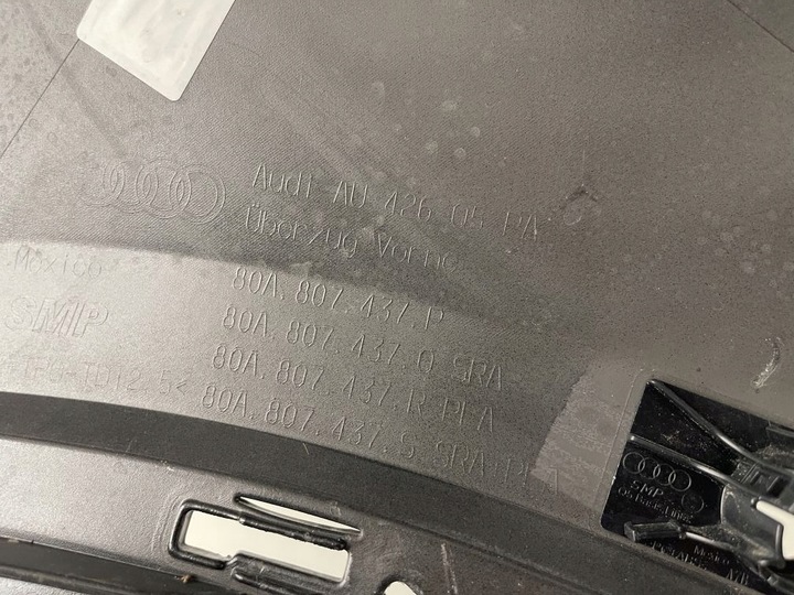 фото №7, Бампер переднє audi q5 80a рестайлінг 80a807437p