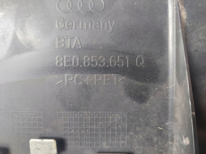 фото №11, Audi a4 b7 8e0 решётка радиатора решётка бампера хром