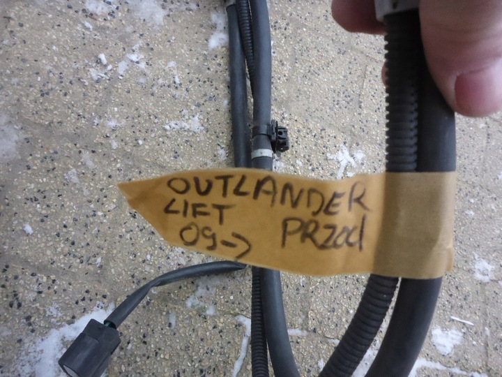 фото №6, Mitsubishi outlander ii рестайлинг 10-12 жгут бампера перед оригинал