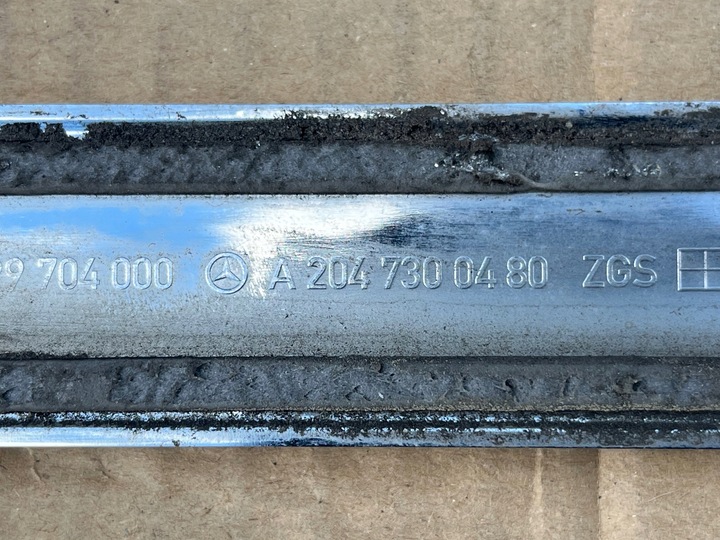 фото №3, Планка na дверь задняя правые зад дверная хром хромированная mercedes glk x204