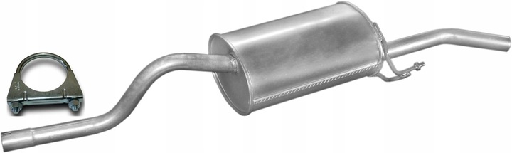 фото №1, Renault символ 1.4 od 1999-0/0 глушитель конечный