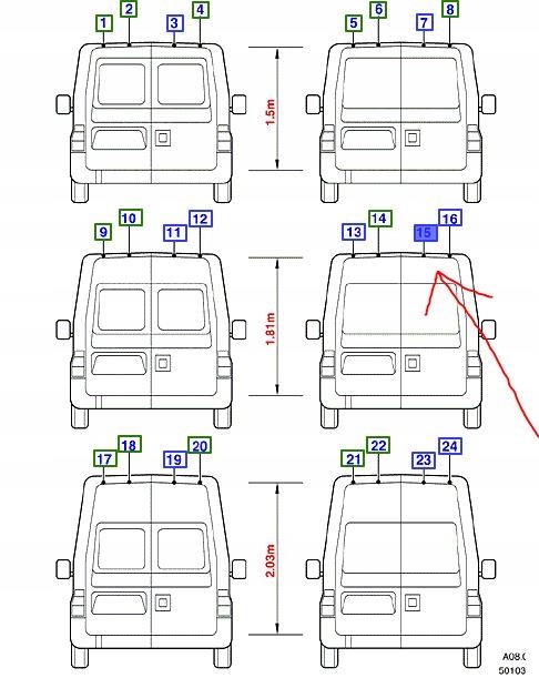 фото №1, Двері задні права сторона ford transit mk5 mk6
