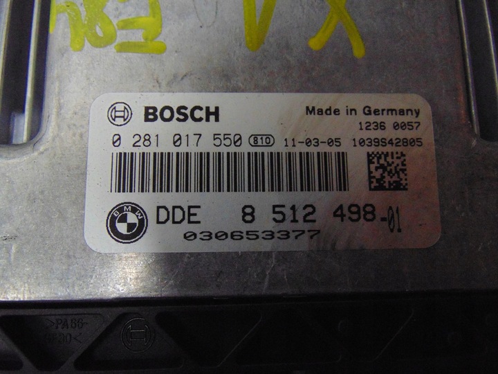 фото №5, Комп'ютер блок керування двигуна bmw x1 e84 2.0d