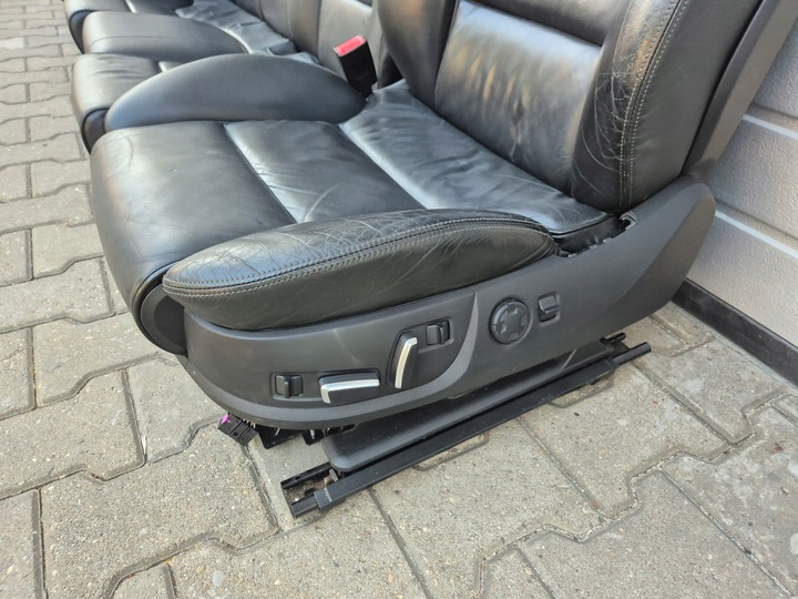 фото №12, Audi a8 d3 сиденье сиденья кожаные kpl сиденье переднее левый правые задняя диван