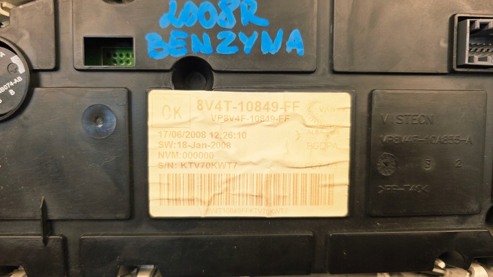 фото №16, Ford focus mk2 fl c-max mk1 рестайлінг kuga i спідометр  дисплей 2008 r. бензин