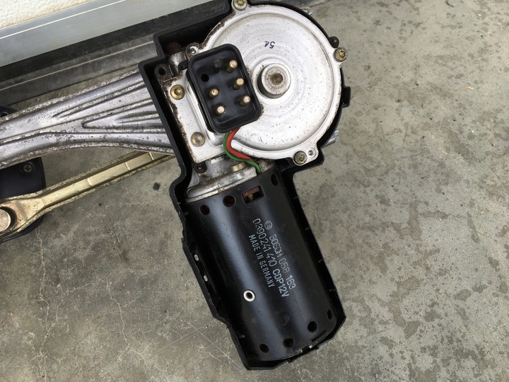 фото №13, Механізм двигунчик двірники передній скла mercedes w124 1985-1993