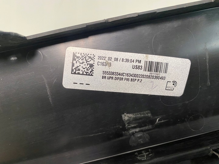 фото №9, Спойлер бампера зад задній bmw x3 mx3 f95 f96 x4 m-power