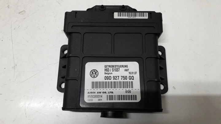 фото №1, Cayenne touareg 3.6 блок управления коробки 09d927750gq