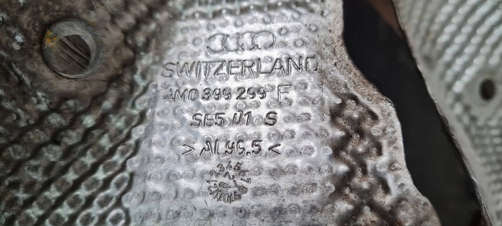 фото №7, Sq8 4m rsq8 q8 защита термическая левая правая 4m0399300c sq7 4m q7