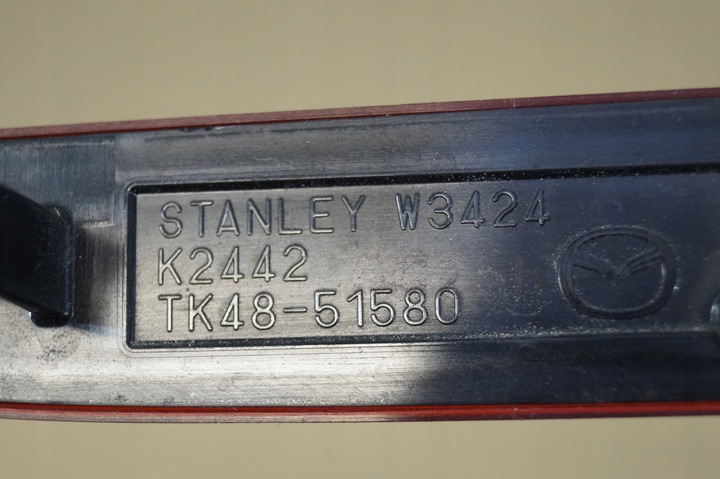 фото №6, Третє світло сплав кришки багажника mazda cx-5 cx5 ii 17-21r tk48-51580