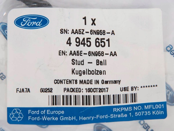 фото №4, Гвинт кулька захисні накладки головки циліндрів kuga втулка стабілізатора