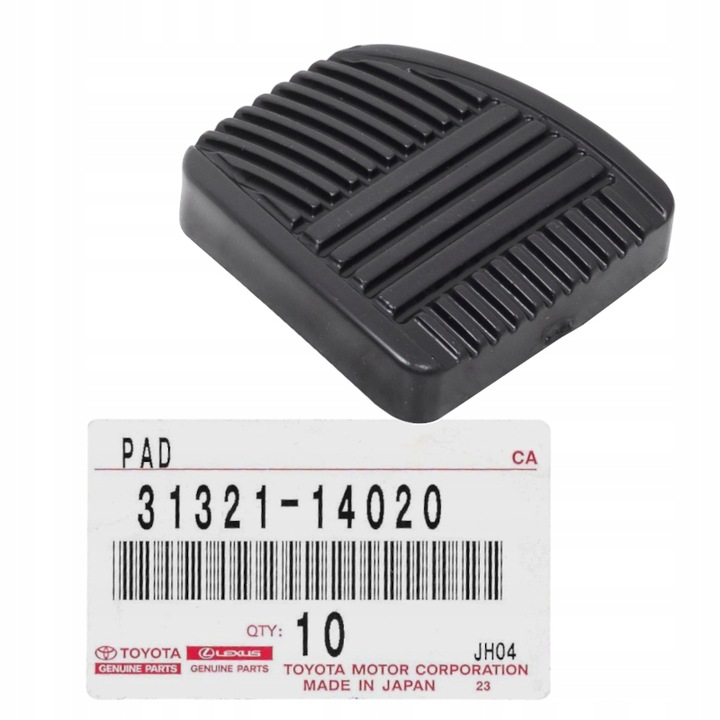 фото №1, Накладка педаль rav 4 hilux cruiser 3132114020