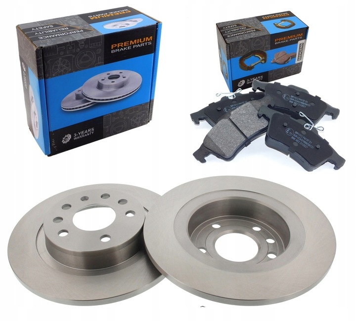 фото №1, Диски + тормозные колодки зад do opel signum vectra c полное