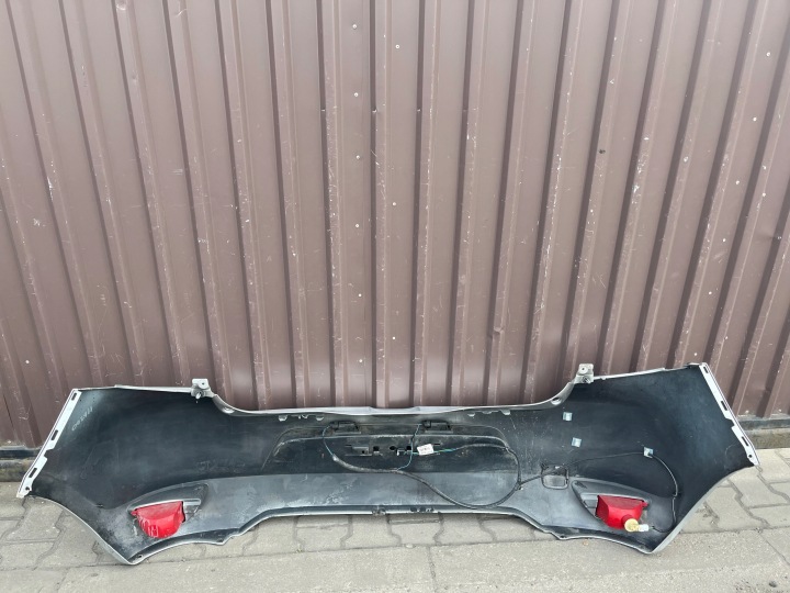 фото №14, Renault clio 3 iii рестайлинг 09-12r бампер задний задний серебряный 8200800134