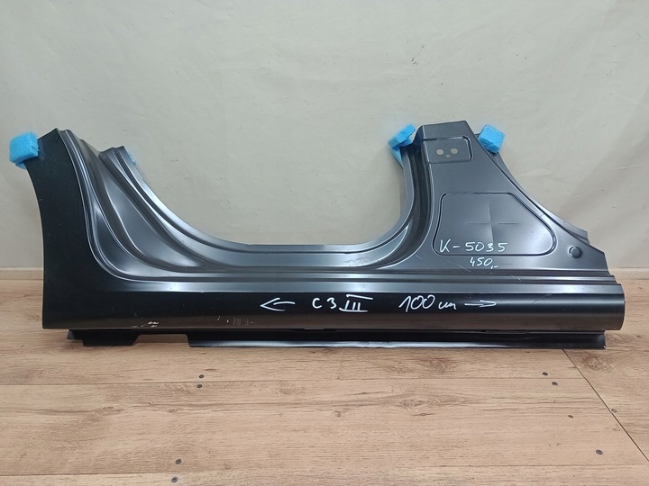 фото №1, Citroen c3 iii 2016 2017 2018 2019--- порог стойка правые