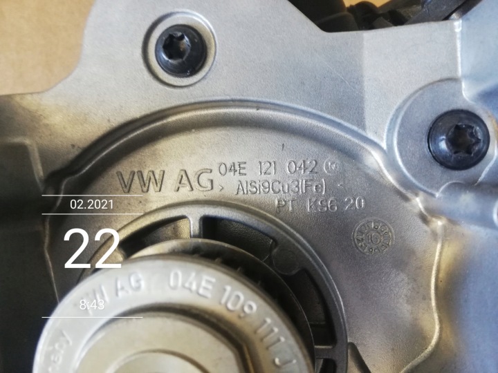 фото №5, Polo fabia audi водяной насос штуцер 04e121600bd