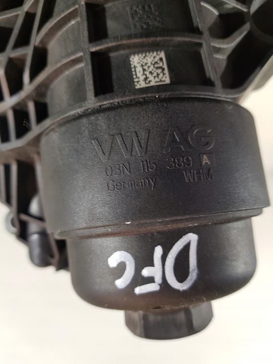 фото №13, Корпус фільтра масла 03n115389a vw audi skoda 1.6tdi 2.0 tdi clh