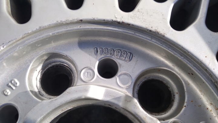 фото №10, Диски 15” алюминий комплект bmw e34 kba42022 1180991 5 x 120 et 19 7j