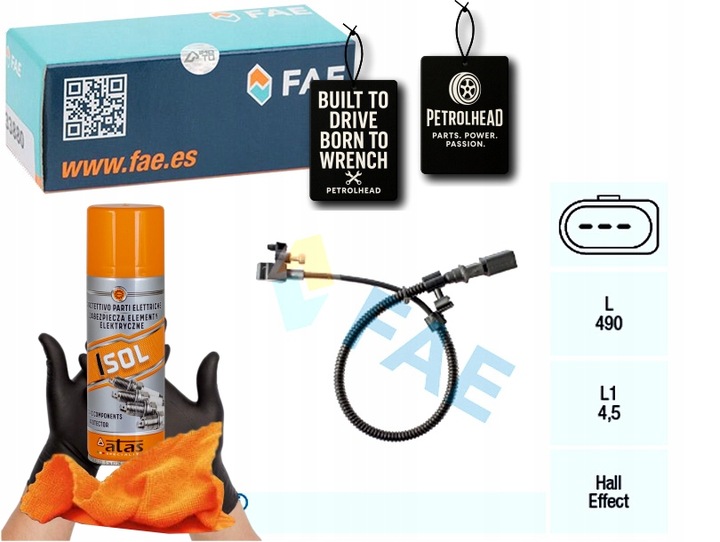 фото №1, Датчик положение вала коленчатого audi a2 seat arosa c #petrolhead pro+ kit4