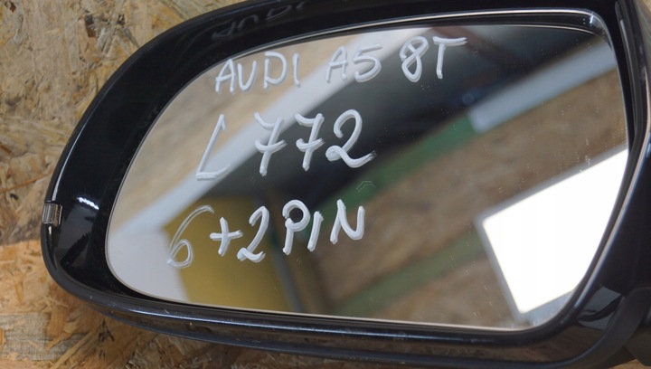 фото №9, Дзеркало ліві audi a5 8t рестайлінг 6+2 8 pin ly9b