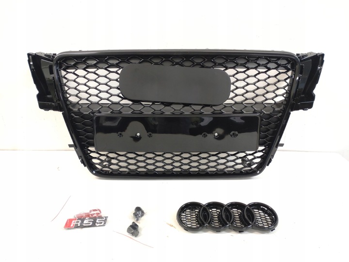 фото №10, Rs5 новий решітка радіатора решітка радіатор audi a5 b8 2007-12 romb з pdc решітка радіатора s-line