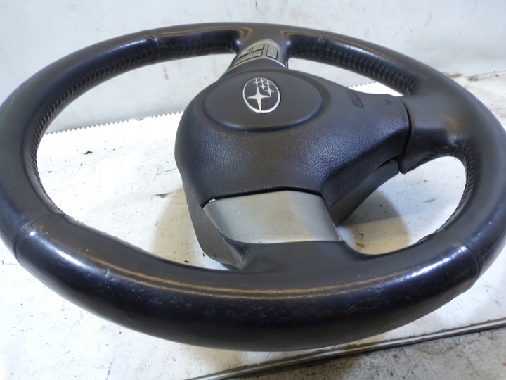 фото №5, Кермо з подушка subaru forester 3 sh шкіра мультифункція