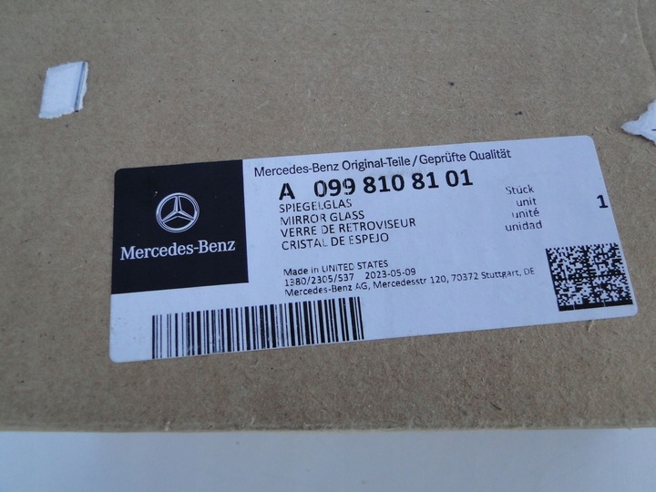 фото №10, Mercedes eqe 295 eqs 297 вкладка скло дзеркало ліві фотохромний мертве pola