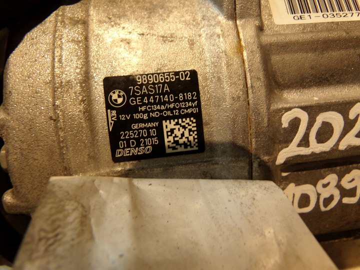 фото №5, Bmw g05 g15 g30 g60 g70 компрессор кондиционера