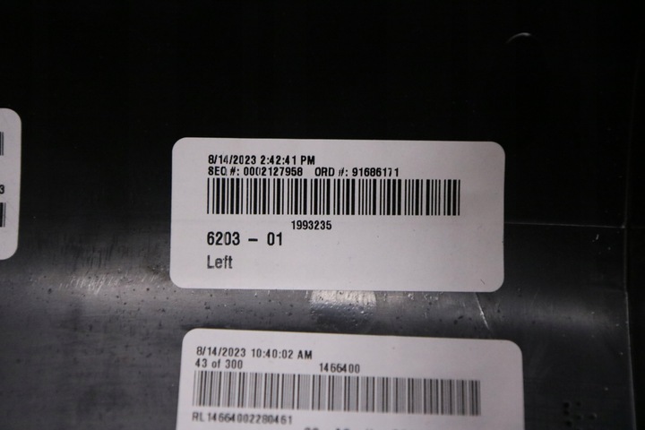 фото №15, Bmw x3 g01 lci туннель средний подлокотник кожа синий szew европа