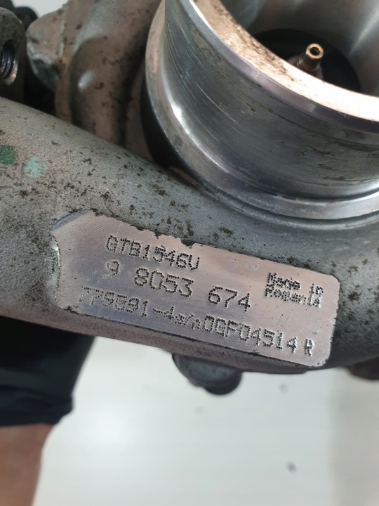 фото №9, Турбонагнітач 98053674 opel 1.7cdti a17dtr