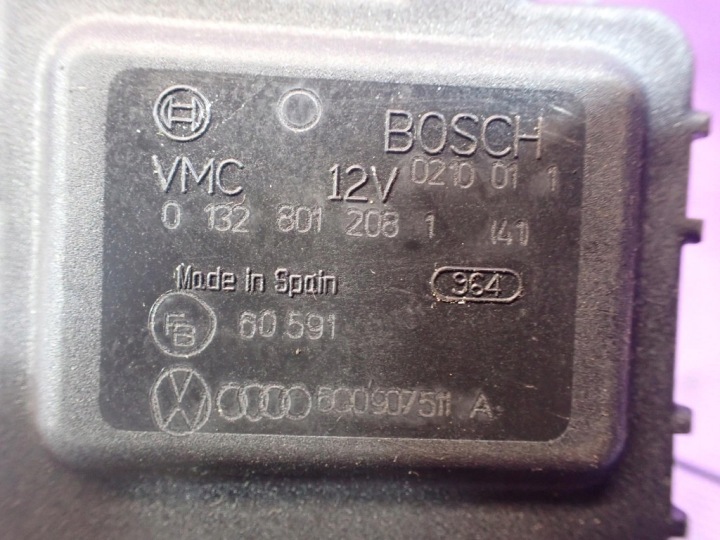 фото №7, Audi a2 99-05 двигунчик нагрівача 6q0907511a 0132801208 5 pin