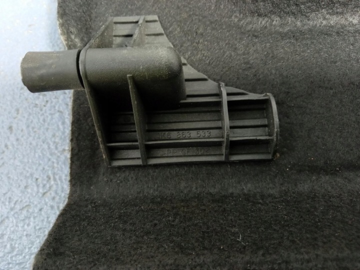 фото №9, Vw golf 5 v hb полка багажника зад задняя 1k6863533